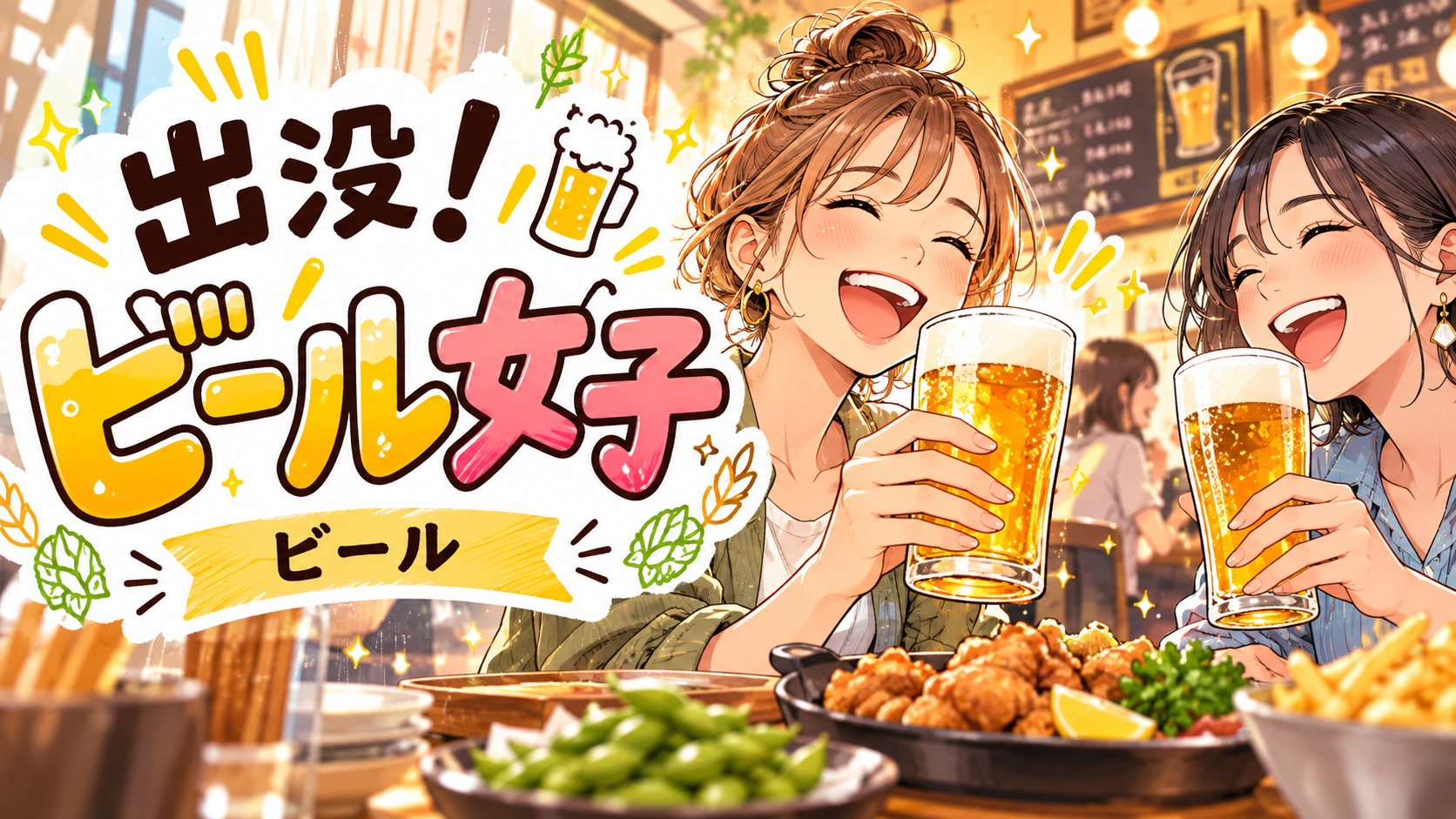 出没！ビール女子のサムネイル