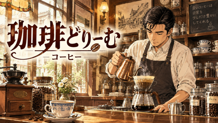 コーヒーが学べる漫画｜『珈琲どりーむ』と『バリスタ』の違い