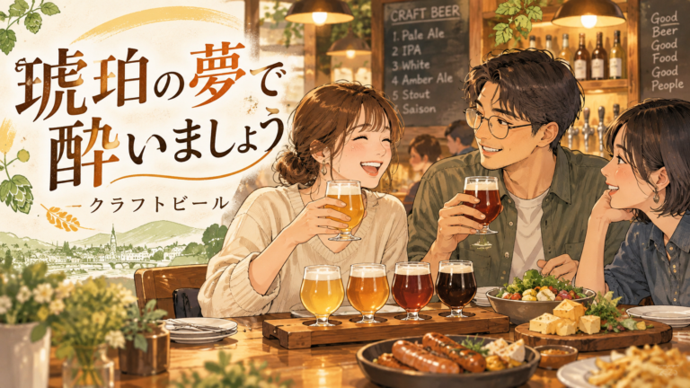 ビール漫画はどれから読む？『琥珀の夢で酔いましょう』と『出没！ビール女子』を比較